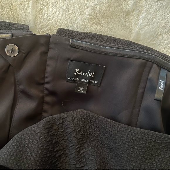 Bardot Eva Snake Off the Shoulder Bodycon Dress - Picture 5 of 10